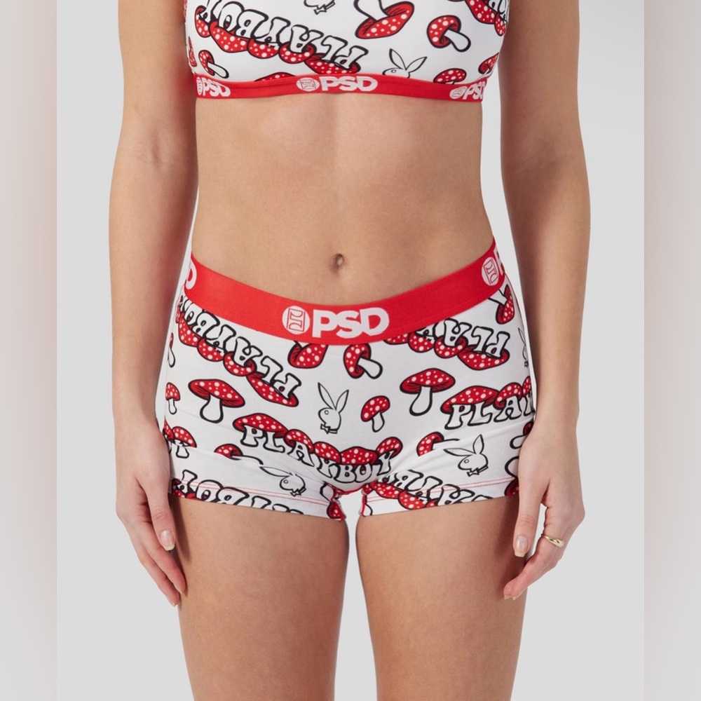 Modal playboy Mushroom shorts women
